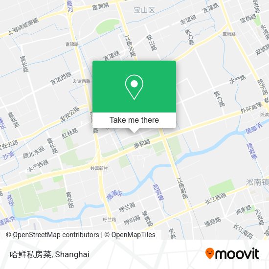 哈鲜私房菜 map
