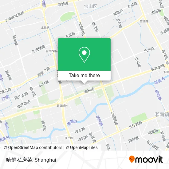 哈鲜私房菜 map
