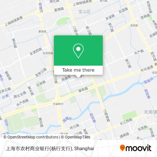 上海市农村商业银行(杨行支行) map