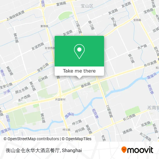 衡山金仓永华大酒店餐厅 map