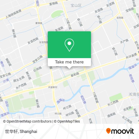 世华轩 map
