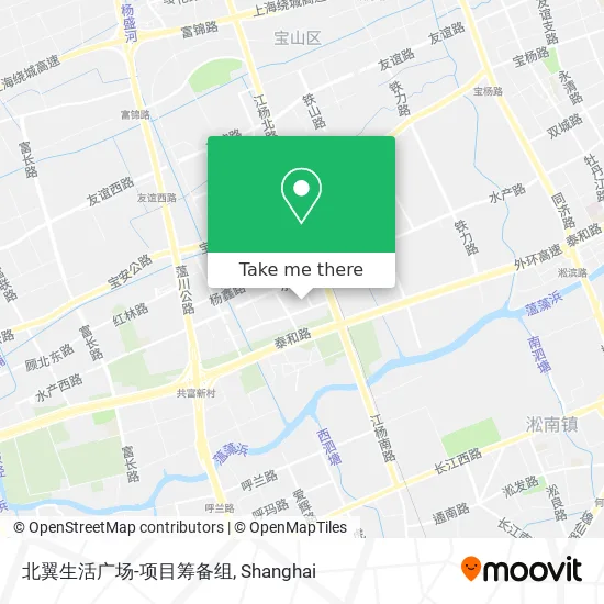 北翼生活广场-项目筹备组 map