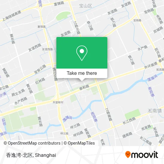 香逸湾-北区 map