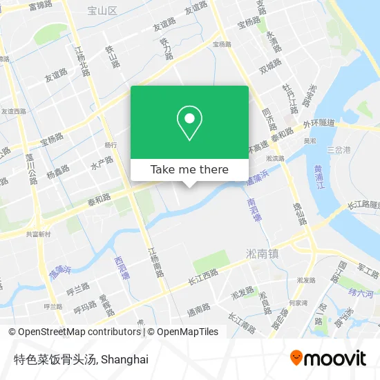 特色菜饭骨头汤 map