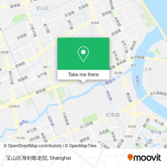 宝山区海剑敬老院 map