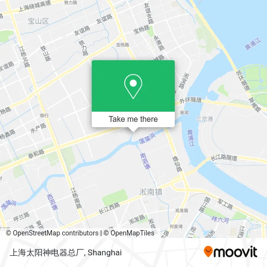 上海太阳神电器总厂 map