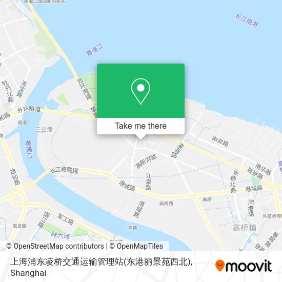 上海浦东凌桥交通运输管理站(东港丽景苑西北) map