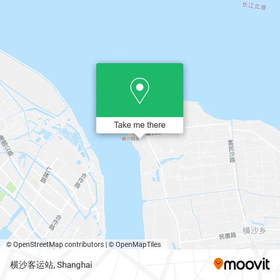 横沙客运站 map