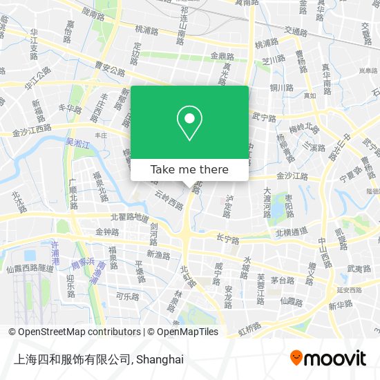 上海四和服饰有限公司 map