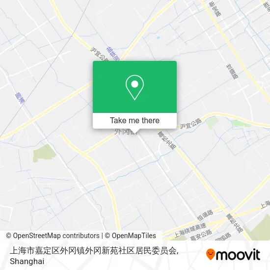 上海市嘉定区外冈镇外冈新苑社区居民委员会 map