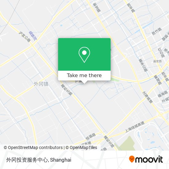 外冈投资服务中心 map