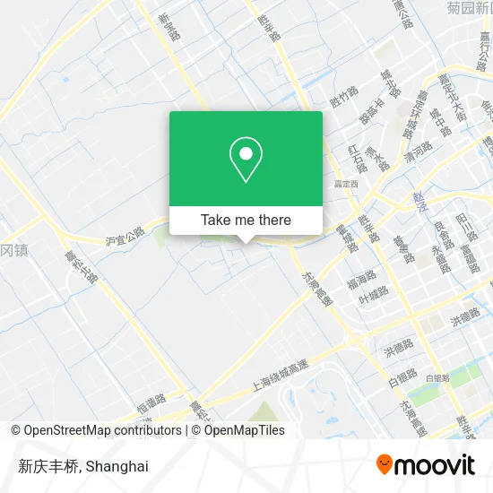 新庆丰桥 map