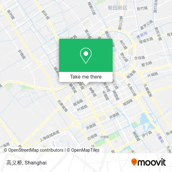 高义桥 map