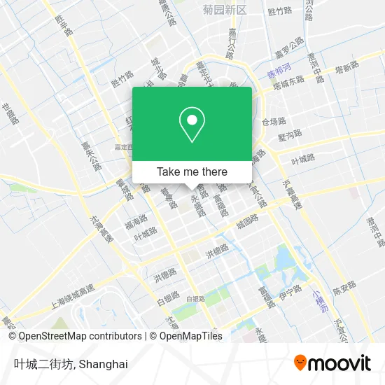 叶城二街坊 map