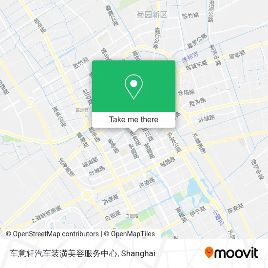 车意轩汽车装潢美容服务中心 map