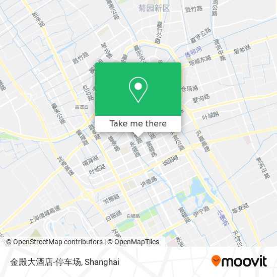 金殿大酒店-停车场 map
