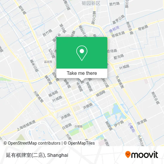 延有棋牌室(二店) map