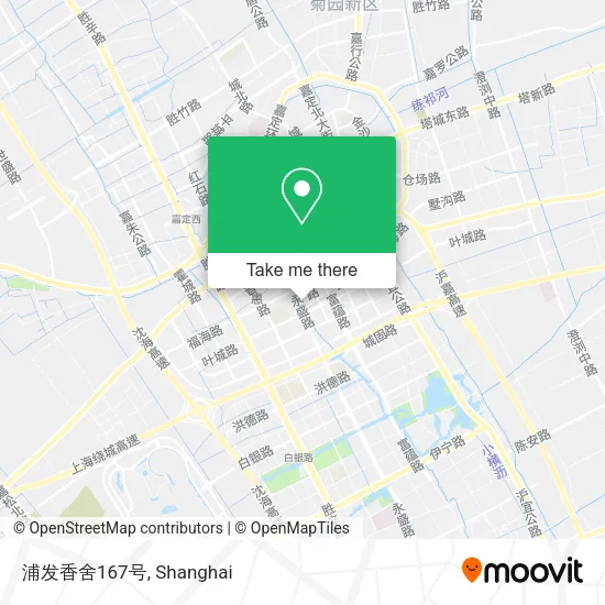 浦发香舍167号 map