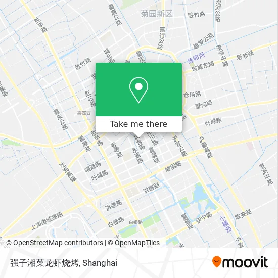 强子湘菜龙虾烧烤 map