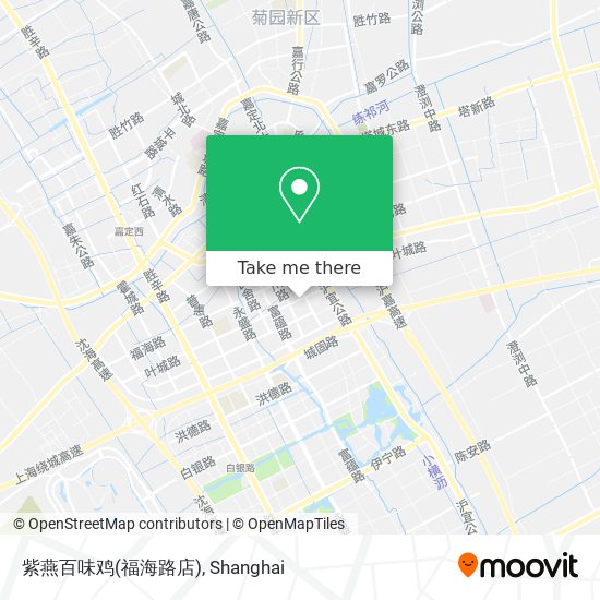 紫燕百味鸡(福海路店) map