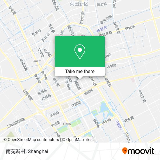南苑新村 map