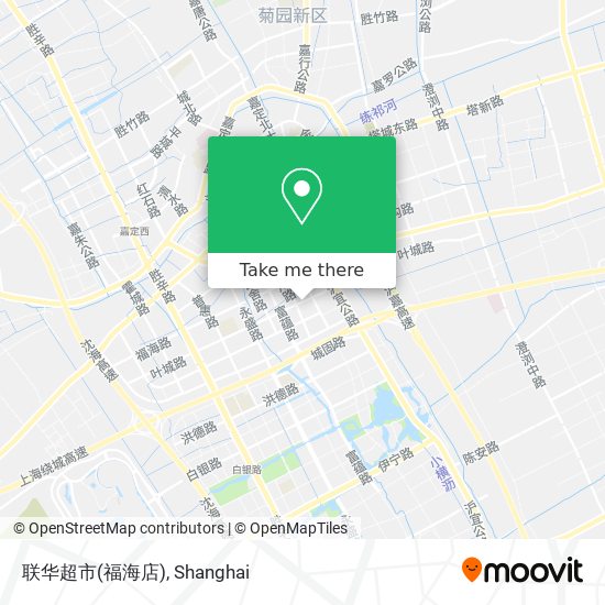 联华超市(福海店) map