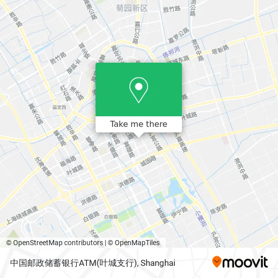 中国邮政储蓄银行ATM(叶城支行) map