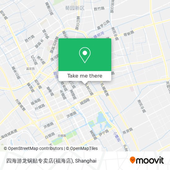 四海游龙锅贴专卖店(福海店) map