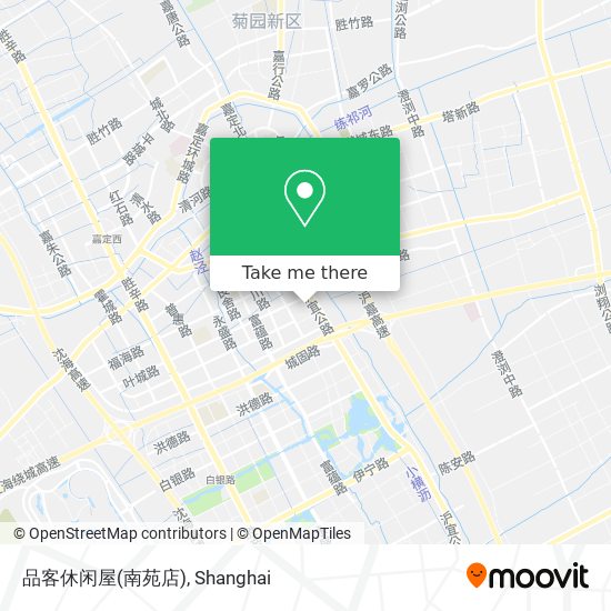品客休闲屋(南苑店) map
