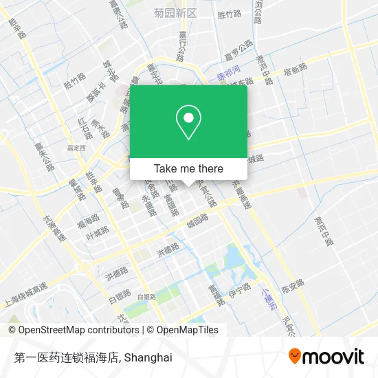 第一医药连锁福海店 map