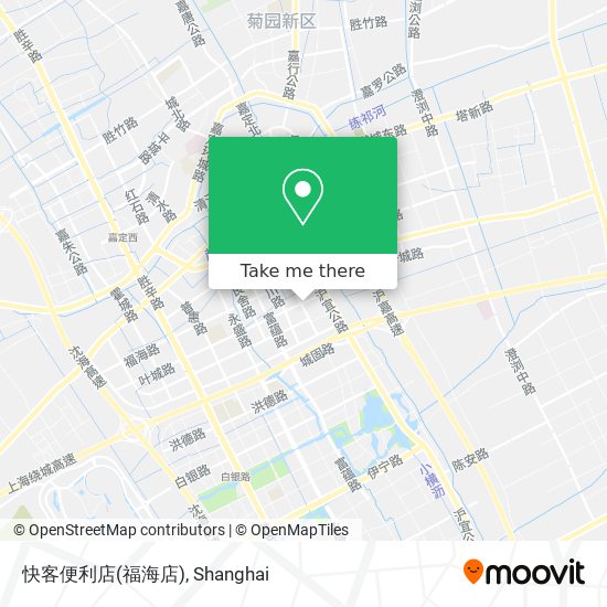 快客便利店(福海店) map