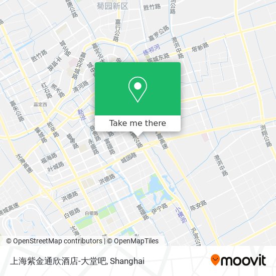 上海紫金通欣酒店-大堂吧 map