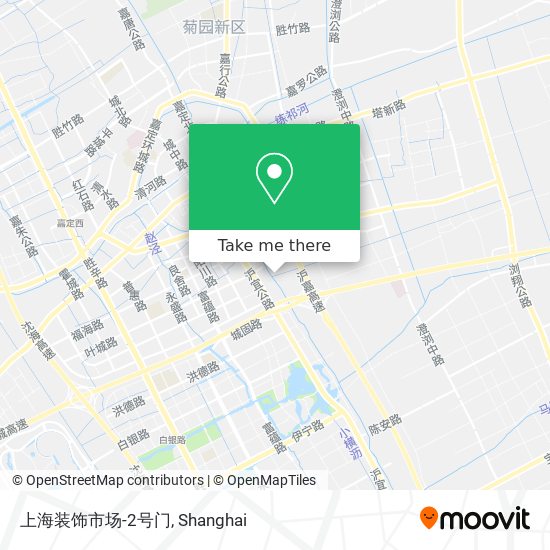 上海装饰市场-2号门 map