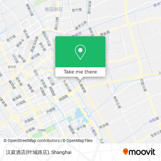 汉庭酒店(叶城路店) map