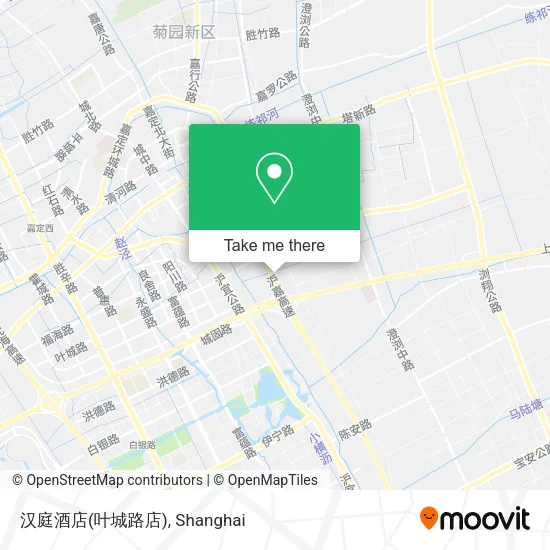 汉庭酒店(叶城路店) map
