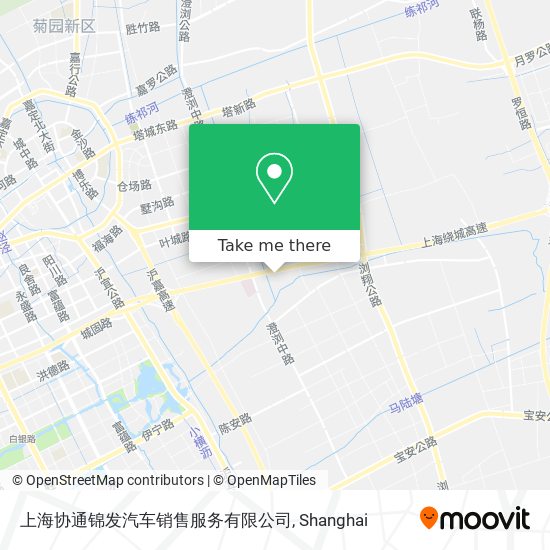 上海协通锦发汽车销售服务有限公司 map