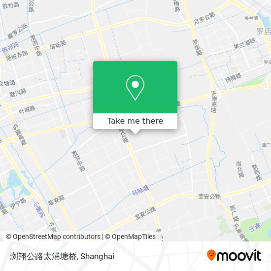浏翔公路太浦塘桥 map