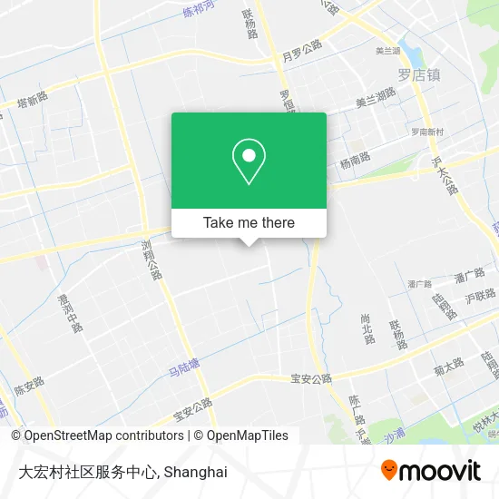大宏村社区服务中心 map