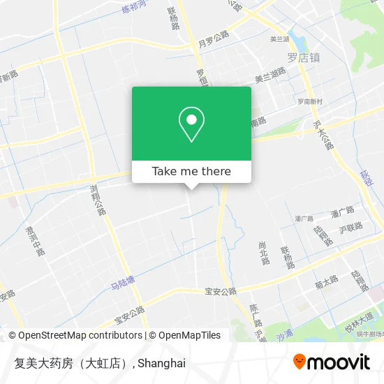 复美大药房（大虹店） map