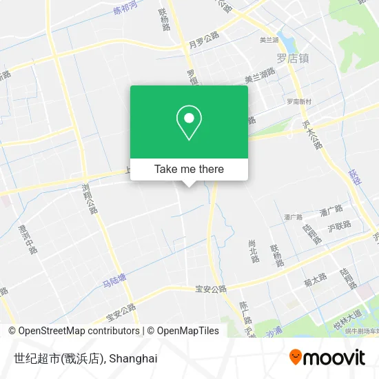 世纪超市(戬浜店) map