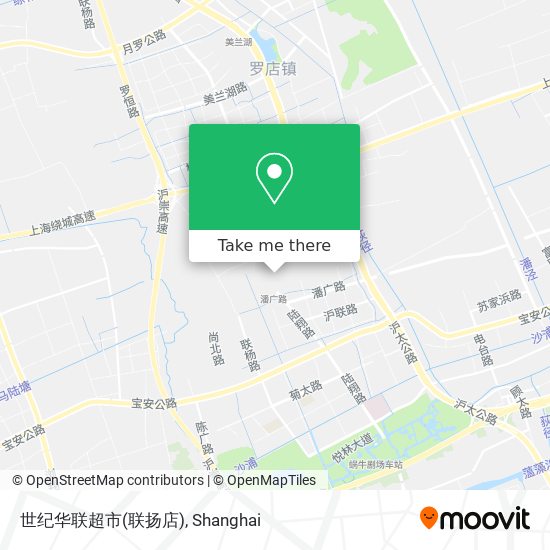 世纪华联超市(联扬店) map