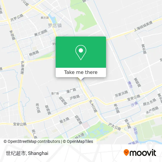 世纪超市 map
