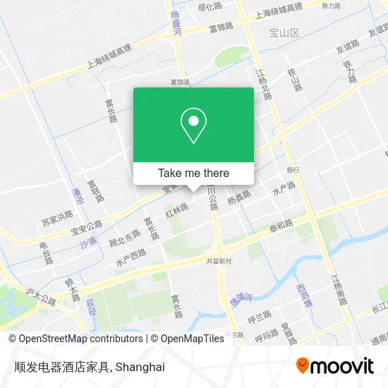 顺发电器酒店家具 map
