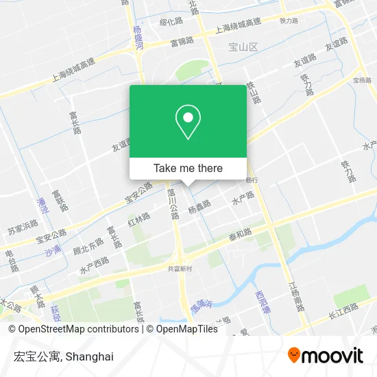 宏宝公寓 map