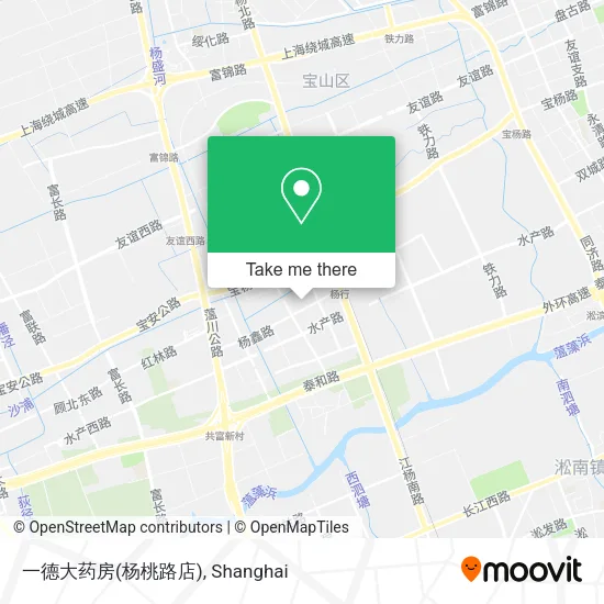 一德大药房(杨桃路店) map