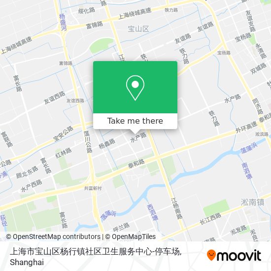 上海市宝山区杨行镇社区卫生服务中心-停车场 map