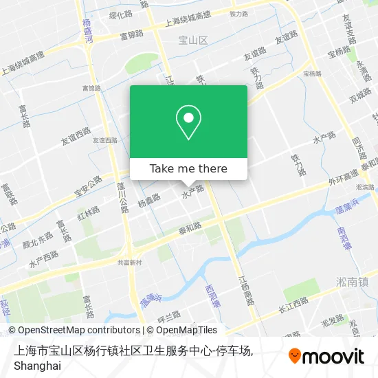 上海市宝山区杨行镇社区卫生服务中心-停车场 map