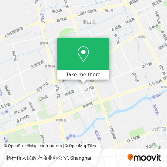 杨行镇人民政府商业办公室 map