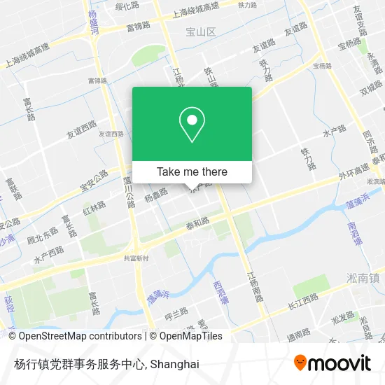 杨行镇党群事务服务中心 map