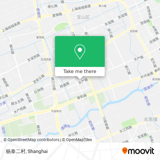 杨泰二村 map
